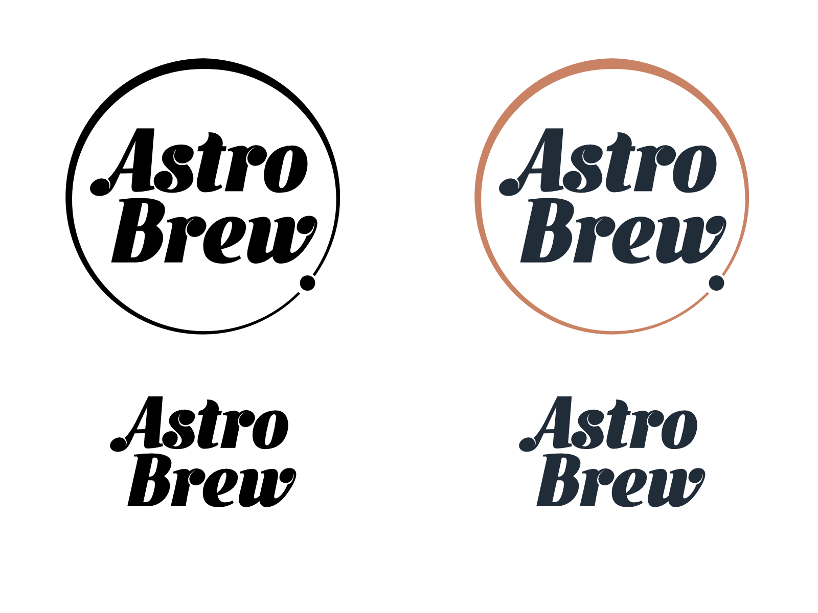 AstroBrew: Monotone and Color Logos and Wordmarks