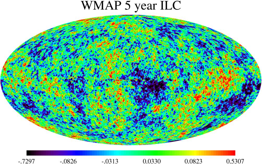 5 year WMAP Sky Map