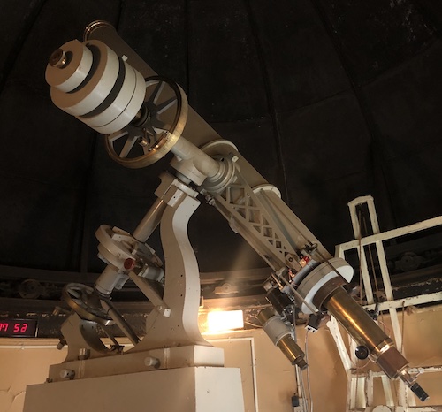 The 16.2-inch John Brashear refractor at Goodsell Observatory